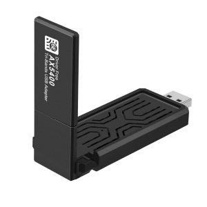 WiFi6E USB 3.0 WiFi Adapter for PC, AX5400M 802.11AX, Tri-Band 6GHz/5GHz/2.4GHz, WPA3, Wireless USB WiFi Dongle Network Adapter for PC Laptop, Only Compatible with Windows 11/10