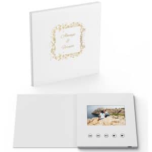 Always & Forever 4.3" LCD Video Brochure – Customizable Gift with 8GB Storage & Rechargeable Battery