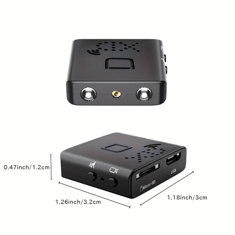 XD Wired Indoor Security Camera – 1080P HD Home Surveillance with Night Vision & Motion Detection