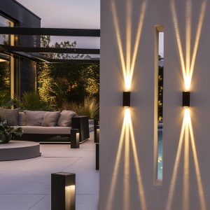 Modern Outdoor & Indoor Up and Down Wall Light – Waterproof, Stylish & Durable