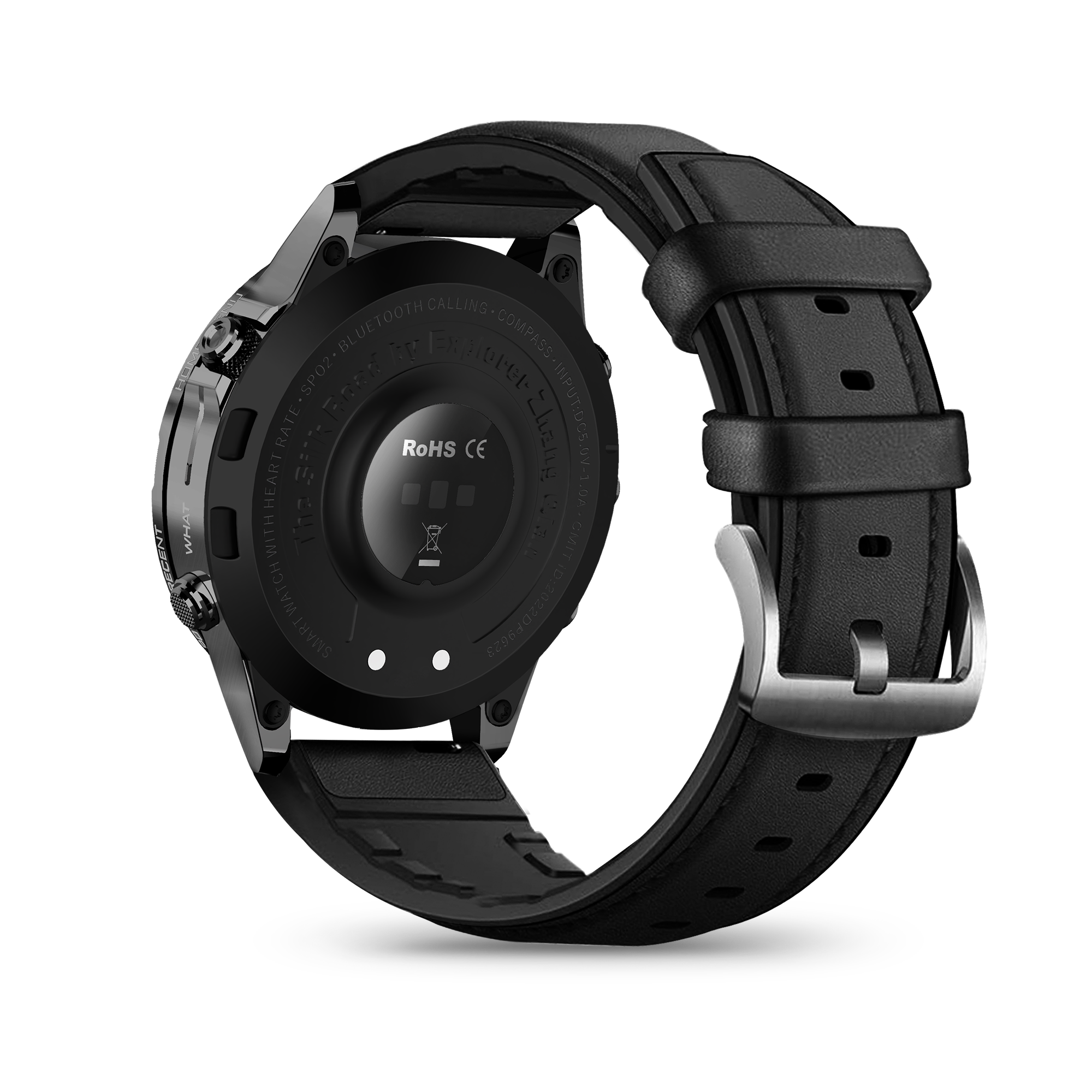 HAMTOD GT45 Waterproof Smartwatch – 1.6” HD Display, Bluetooth Calling, 100+ Sports Modes, NFC Pay