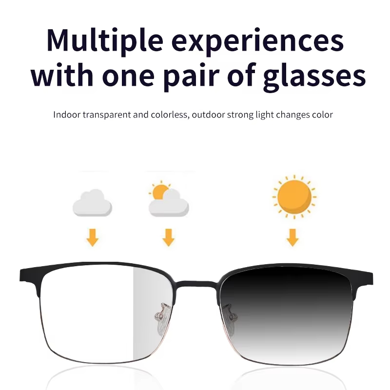 GS06 Bluetooth Smart Glasses – Color Changing, UV & Blue Light Protection