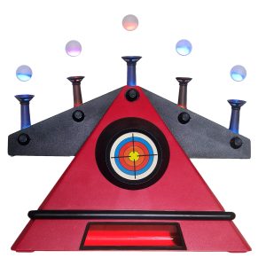 Floating Target Shooting Game – Hover Ball Target with LED Lights & Adjustable Airflow, USB & Battery Powered