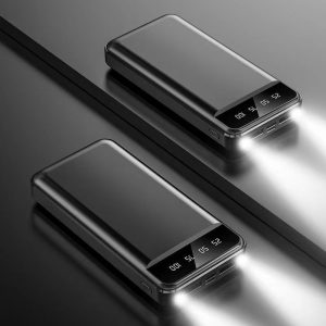 Power Bank 20000mAh USB-C Fast Charger Battery Pack Portable For Mobile Phone