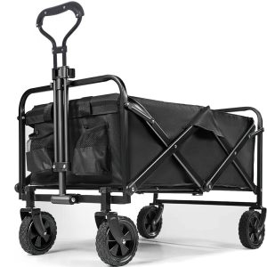 Heavy Duty Foldable Camping Outdoor Garden Trolley Cart Wagon Truck Wheelbarrow
