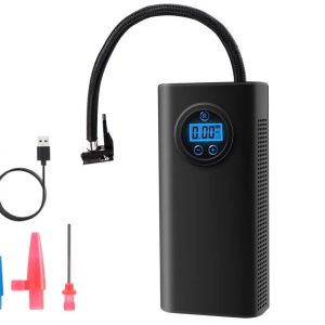 Car Tire Inflator Cordless Digital Display Rechargeable Tire Air Compressor