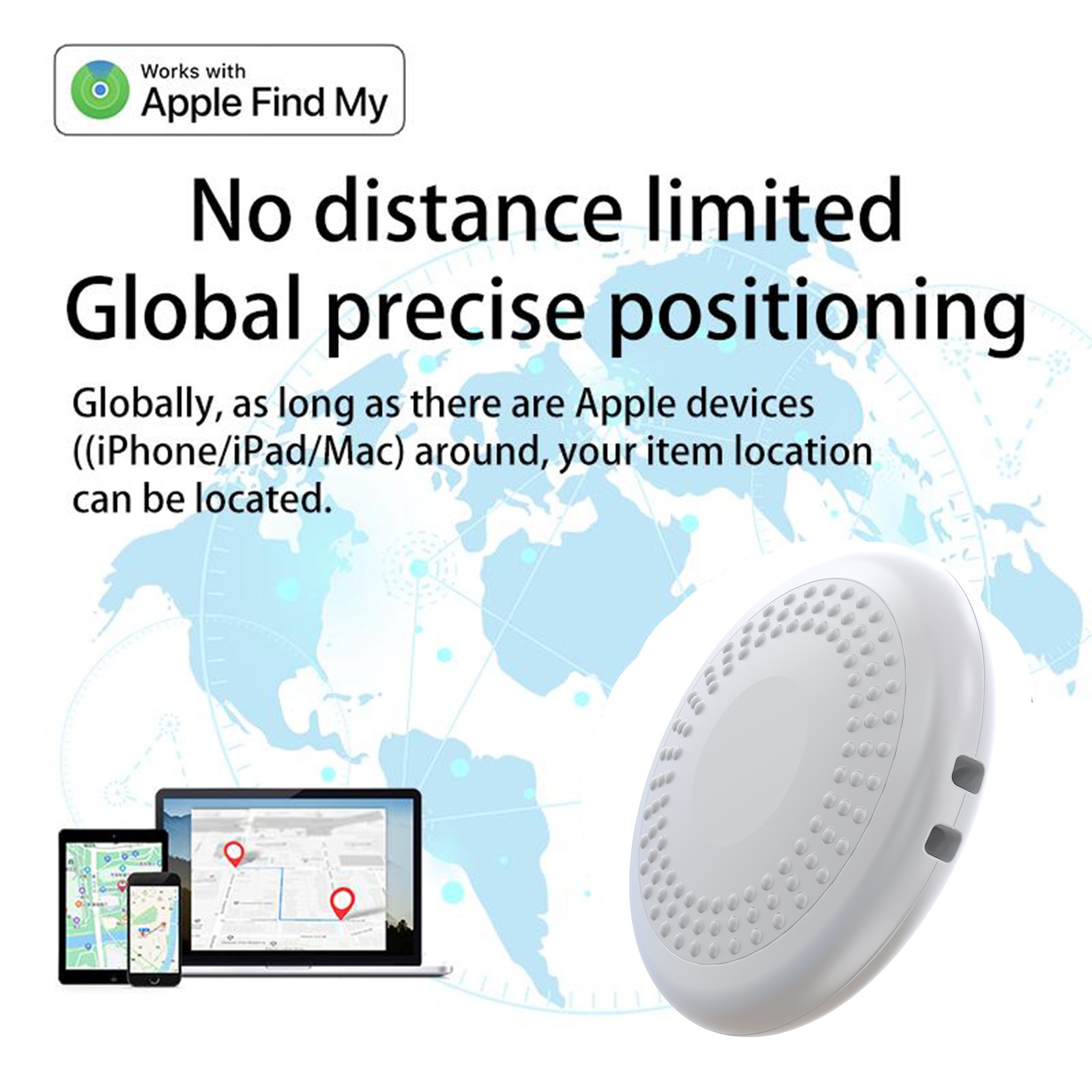 Energy Tracker, 365 Days Battery Life, Compatible With IPad, IPhone, Android, Remote Camera Control And Alarm Anti-lost Device, Suitable For Keys, Wallets, Pets, Luggage