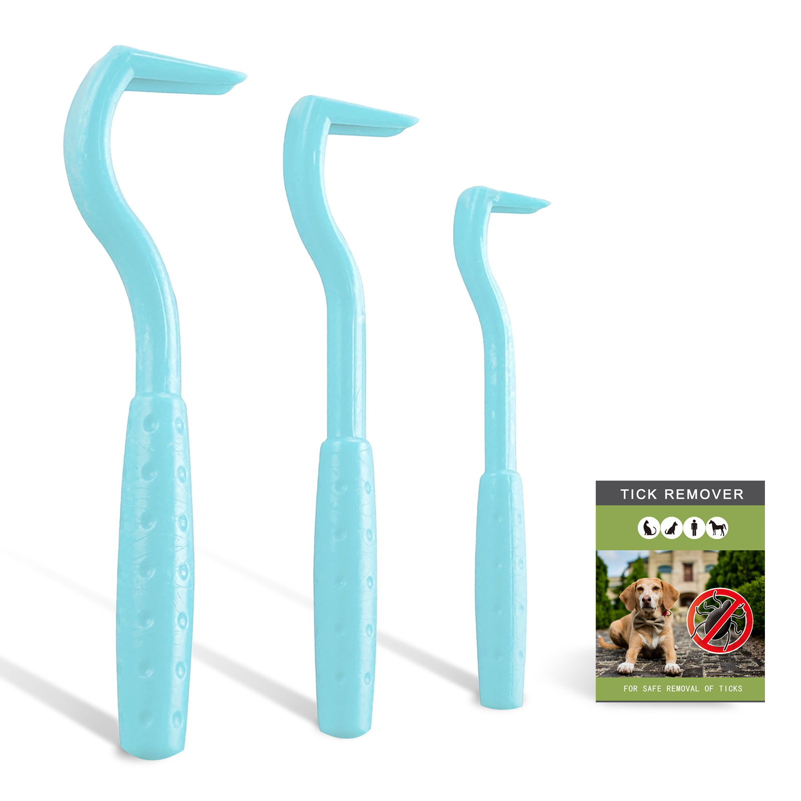 Tick Remover Tool For Dogs – Painlessly Tick Remover For Humans And Cats Pets, 3 Pcs